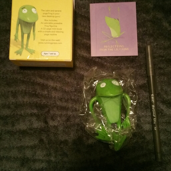 Yoga Frog Reflections from the Lily Pond - Picture 4 of 8